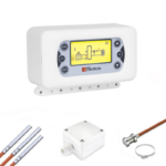 Temperatur-Differenzregler Clima500 für Holzkessel und Kaminöfen